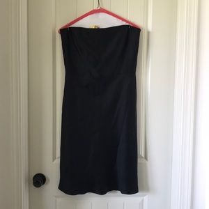 Ann Taylor strapless LBD
